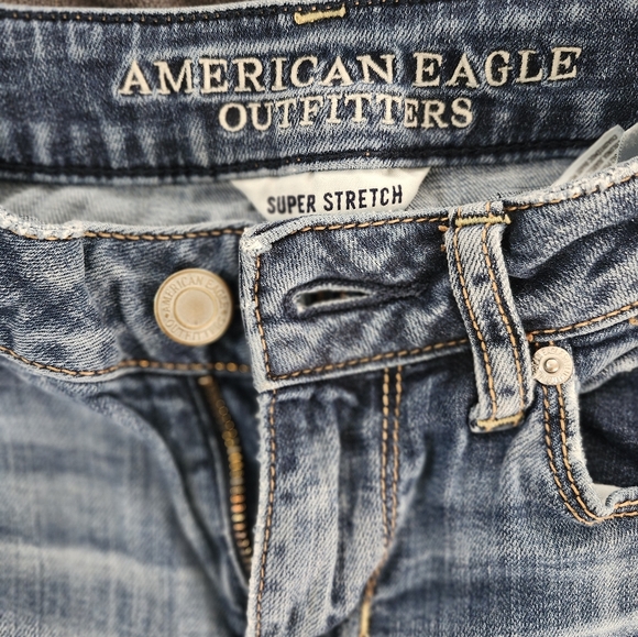 American Eagle Outfitters Denim - American Eagle Outfitters Women's Blue Jeans